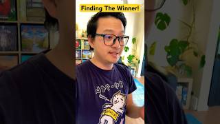 Determining The Winner of a Board Game 😅 #boardgames #tabletopgames #youtubegaming