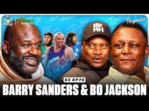 Barry Sanders Picks his Successor and Bo Jackson & Shaq Debate the Best Athletes in Sports