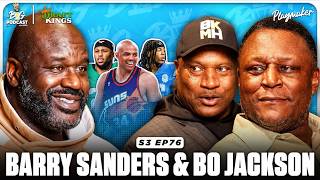Barry Sanders Picks his Successor and Bo Jackson & Shaq Debate the Best Athletes in Sports