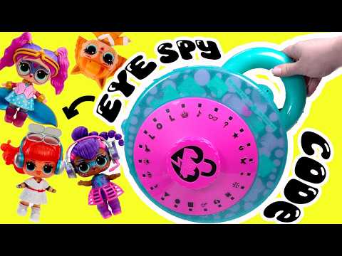 LOL Surprise Eye Spy Dolls Lost Friend Detective at Dollhouse! Pretend Play