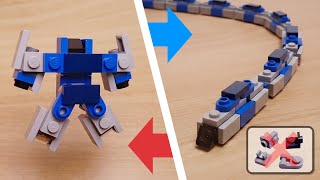 Mini LEGO Subway Line 1 combiner transformer robot Subway One mini!!
