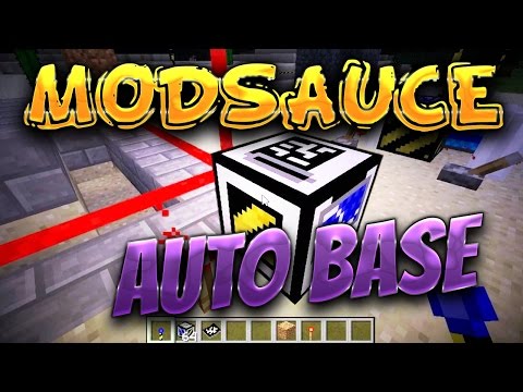 Minecraft Mods - HermitCraft MODSAUCE {EP.15} AUTO BASE!