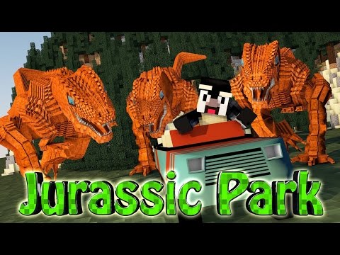 Minecraft Dinosaurs | Jurassic Craft Modded Survival Ep 48! "INSANE DIRT BIKE TRICKS"