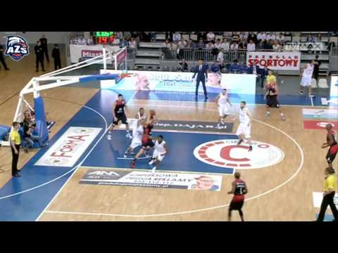 Skrót meczu, AZS Koszalin - Energa Czarni Słupsk 80:83, 14.10.2016