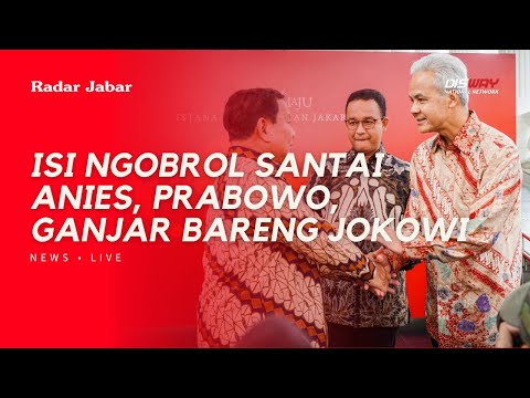 ISI NGOBROL SANTAI JOKOWI DENGAN 3 BACAPRES