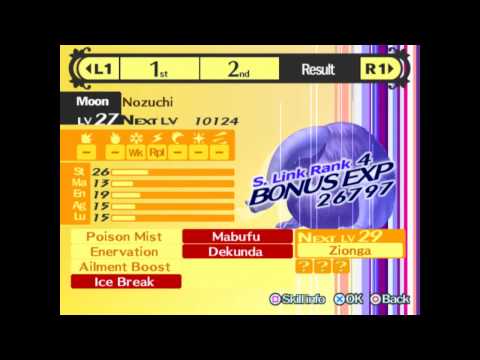 Let's play Persona 4 51: Fusion fail