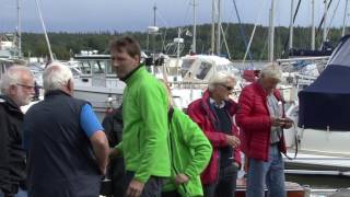 Skärgårdskryssaren SK95 Marga Sjösättning 10juni 2016 efter 19 års renovering (HD-1080)