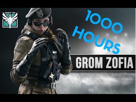 WHAT 1000 HOURS of ZOFIA EXPERIENCE LOOKS LIKE | Rainbow Six Siege Multiplayer Gameplay