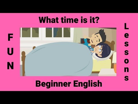 Vocabulary Tutorial - Telling Time | What time is it?