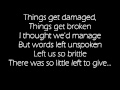 Depeche Mode - Precious (Lyrics)