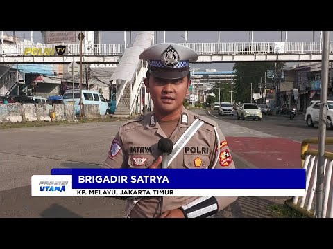 NTMC POLRI - PANTAUAN ARUS LALU LINTAS DI KAMPUNG MELAYU, JAKARTA TIMUR