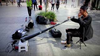 Yoon Hwan Kim - Didgeridoo - live in Perth Australia - 2016