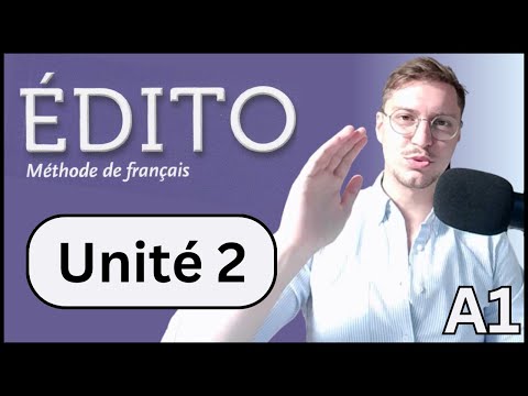 Édito A1 Unit 0 Beginners Full French Class