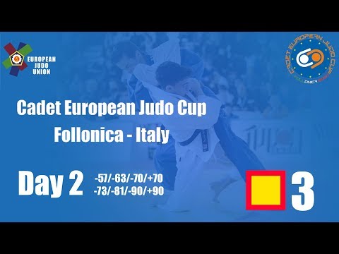 EJU cup cadet - Follonica2020 - day 2 - mat 3