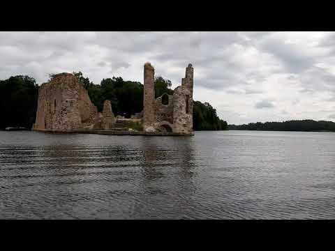 Kokneses pilsdrupas - kādas tās izskatās no ūdens?