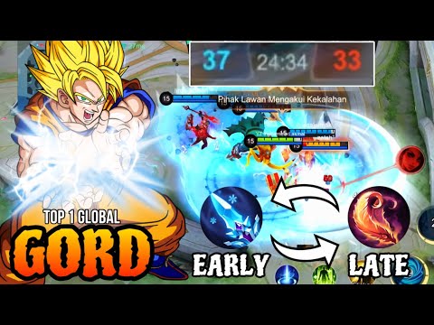 GORD NEW BROKEN FIRST ITEM FOR DAMAGE HACK EARLY AND LATE GAME!! MOBILE LEGENDS