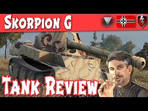 WOT Blitz Skorpion G Tank Review / Guide German Tier 8 Tank Destroyer | World of Tanks Blitz