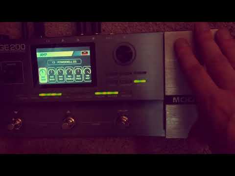 Mooer GE200 - Merge Function Explanation