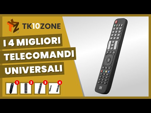 I 4 migliori telecomandi universali per tv, dvd, decoder e dispositivi smart