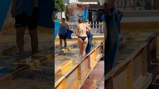 ☀️Magic Of The Water Park Wave Pool  Aqua Park -Beautiful Day❤️‍? #aquapark #waterworld #waterslide