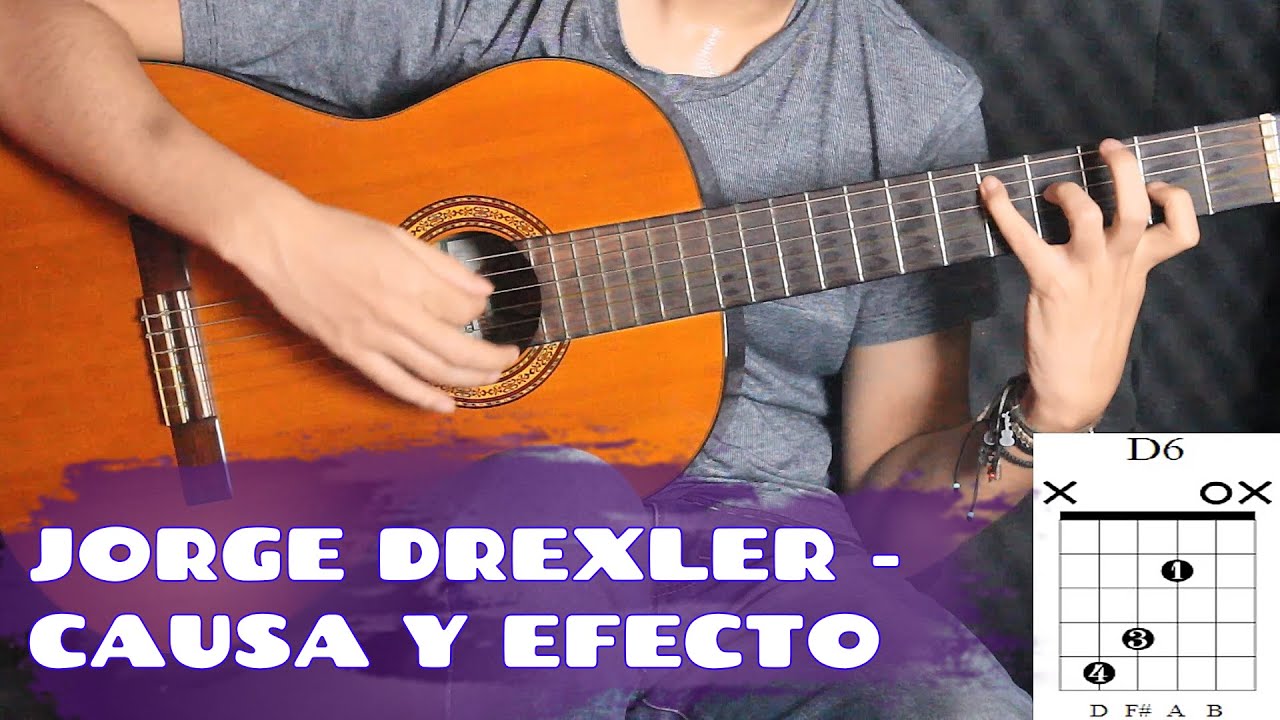 How to play Cause and Effect by Jorge Drexler (Iván Plata) Chords Tutorial