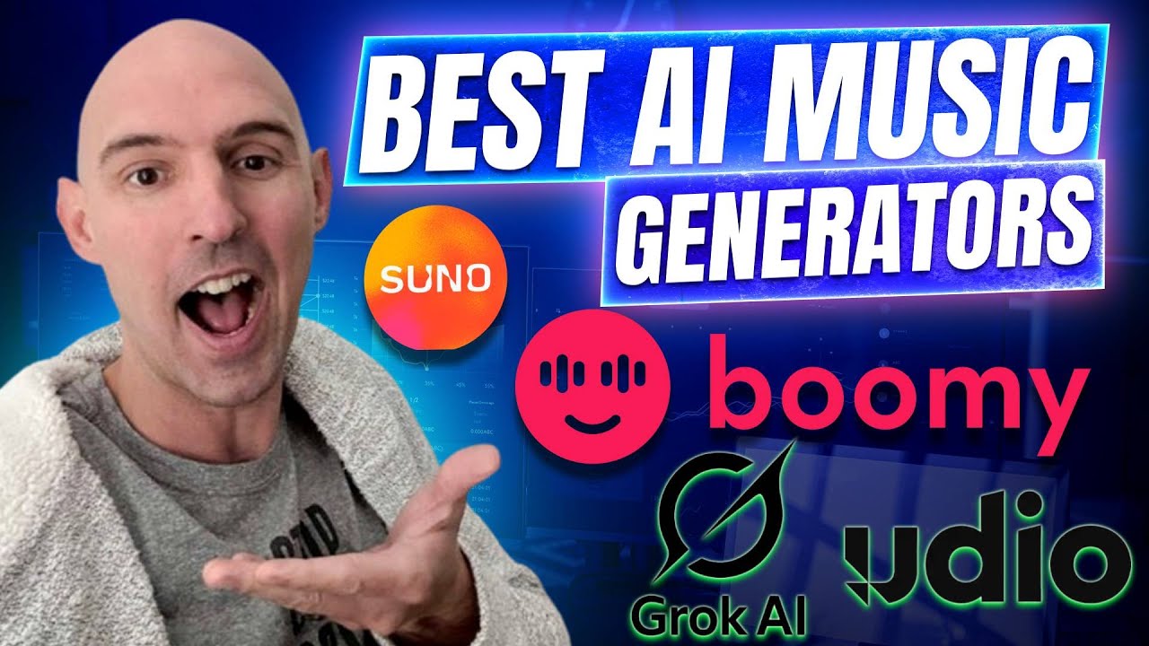5 Best AI Music Generators in 2025 | Unlimited Free AI Music Tools 🎵