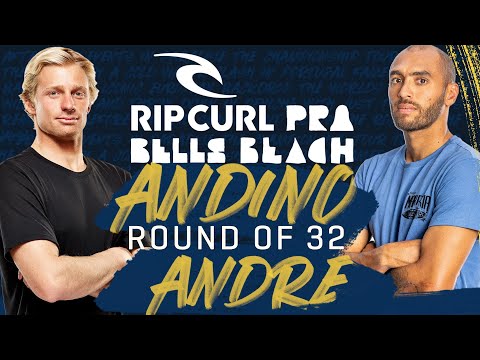 Kolohe Andino vs Jadson Andre | Rip Curl Pro Bells Beach - Round of 32 Heat Replay