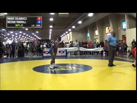 86 kg R2 - Mark Colabucci (Terrapin WC) vs Victor Terrell (Army WCAP)