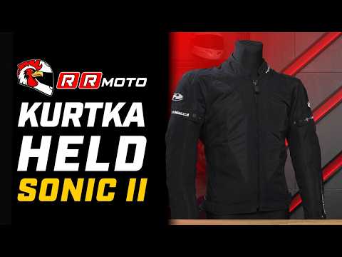 HELD SONIC II _ letnia kurtka motocyklowa z mesh