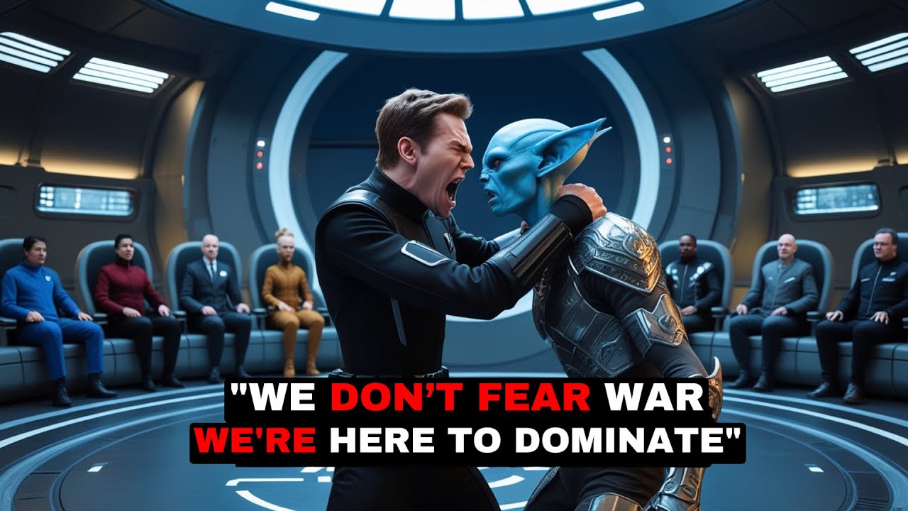 Galactic Council Said Humanity Fears War, Human Diplomat Replied with Absolute Rage | Best HFY Story