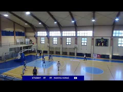 1ZLS 4. kolo / UŽKK Student - ŽKK Radivoj Korać / 26.10.2019.