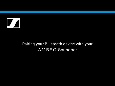 AMBEO Soundbar How to (6/6) - Pairing your Bluetooth device | Sennheiser