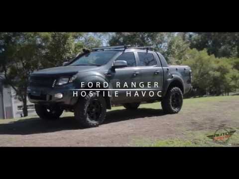 Ford Ranger Wheels - Hostile Havoc Rims | AutoCraze