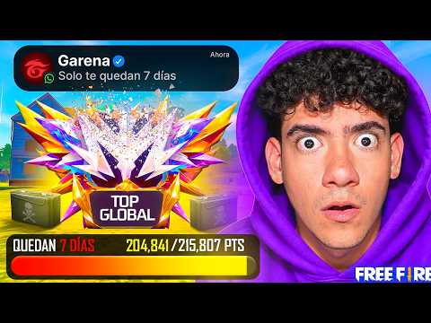 EN 7 DIAS SE ACABA MI CHANCE DE SER GRAN MAESTRO EN FREE FIRE !! 🔴 - TheDonato