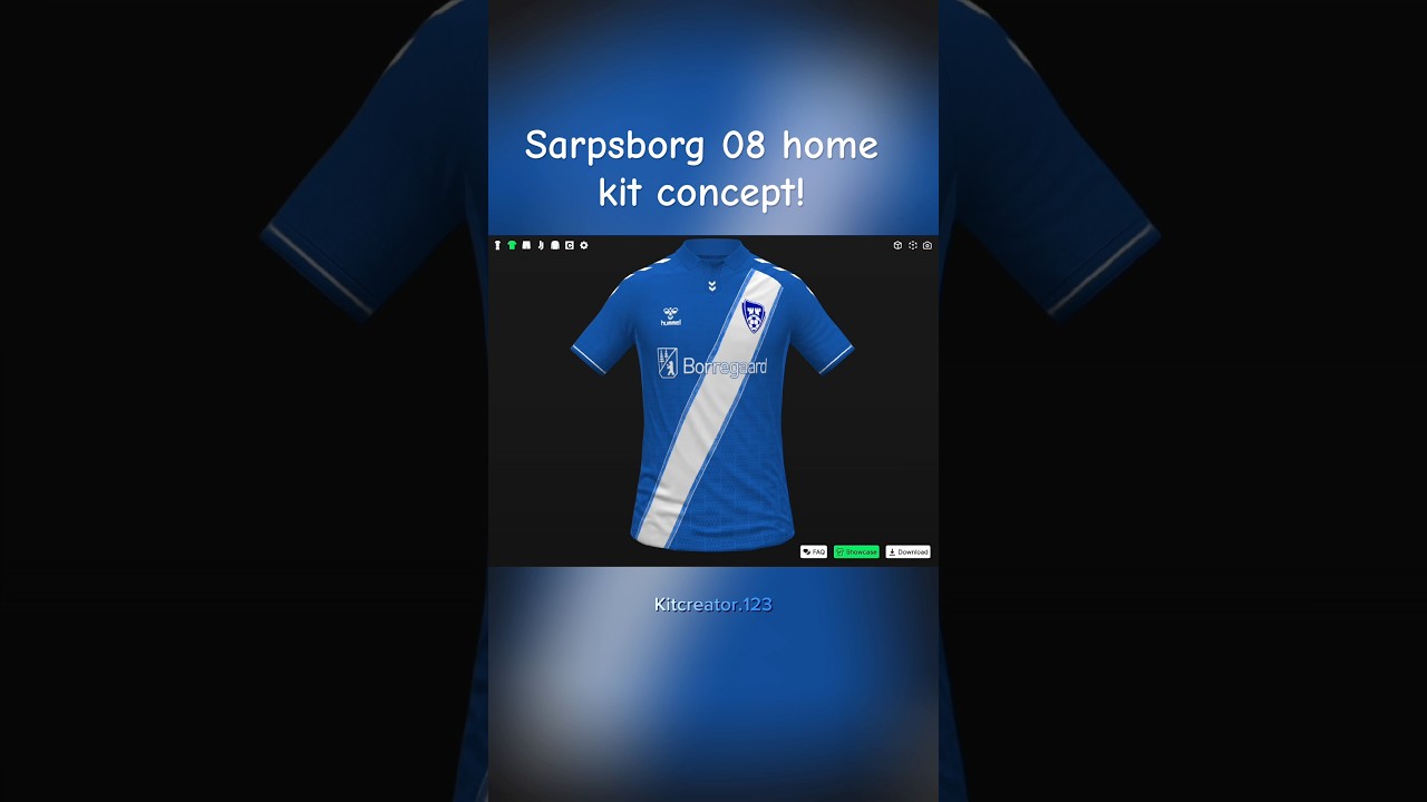 Sarpsborg 08 home kit concept! #football #footballkit #concept #sarpsborg #hummel