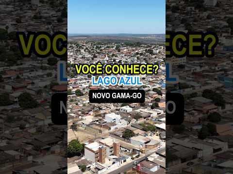VOCÊ CONHECE O LAGO AZUL? 💙 | Novo Gama-GO #Shorts