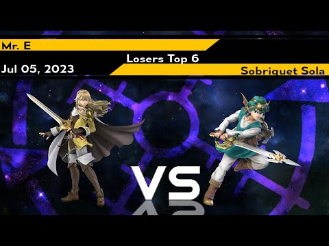 Xeno300 - Mr. E (Lucina) vs Sobriquet Sola (Hero) - Smash Ultimate