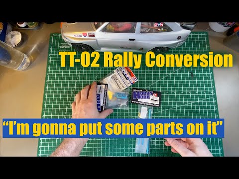TAMIYA TT-02 Rally Conversion Build/ Upgrades/Hop-ups for Performance. Not for Blue-Bling