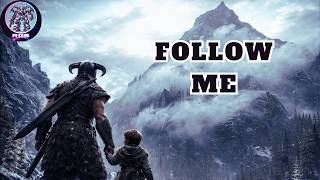 Skyrim (RELAXING) Hike Up 7,000 Steps - Music & Ambience | Retro Gaming Boss