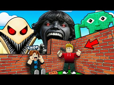 ROBLOX CHOP AND FROSTY BUILD TO SURVIVE WITH BRAINROTS