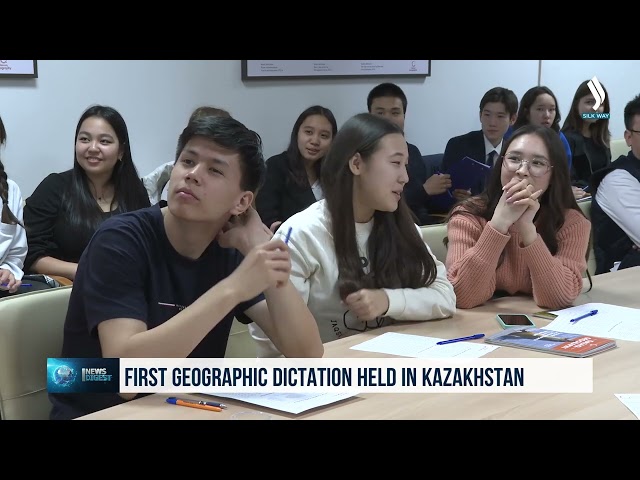 First Geographic Dictation held in Kazakhstan