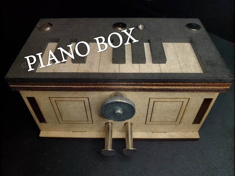 Playing with Keys! Solving a Beautiful Piano Puzzle Box!!!
