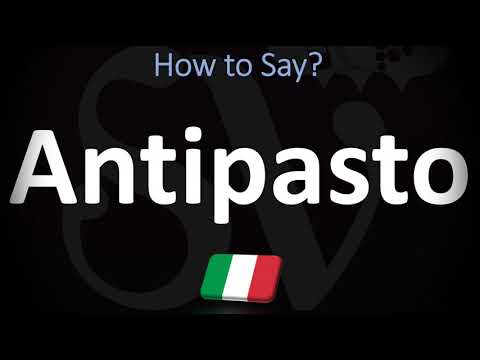 How to Pronounce Antipasto? (CORRECTLY) | Italian Food Pronunciation Guide