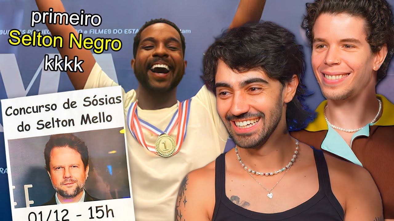 o concurso de sósias do Selton Mello PAROU o Rio de Janeiro kkkk