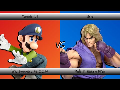 Patos Smashers #8 (2023) Made in Heaven Finals - Daruek (Luigi/L) vs Nero (Ken,Roy)