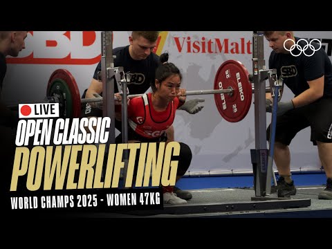 🔴 LIVE Powerlifting | Women's 47kg | World Classic Open Championships | Chemnitz