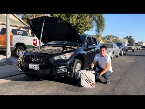 How to Install Springs on Q50 (RSR DOWNS)