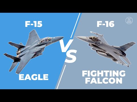 F-15 VS F-16 | 4th Gen Fighter Jets Comparison