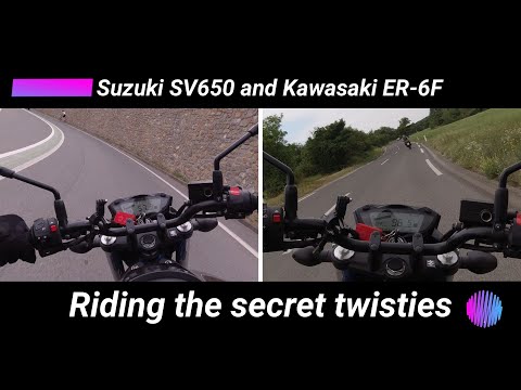 Suzuki SV650 and Kawasaki ER-6F: Riding the secret twisties