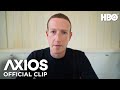 AXIOS on HBO: Mark Zuckerberg on Misinformation (Clip) | HBO